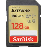 SanDisk Extreme SDXC UHS-I 128GB 180MB/s V30 (SDSDXVA-128G)