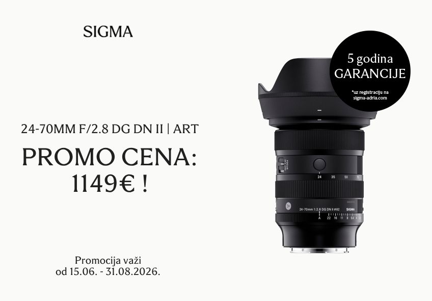 SIGMA 24-70mm F2.8 DG DN II Art Sony E