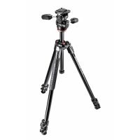 Manfrotto MK290XTA3-3W 290 Xtra Aluminium 3-Section Tripod with Head