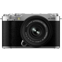 FUJIFILM X-M5 Silver + XC 15-45mm F3.5-5.6 OIS PZ