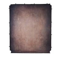 Manfrotto Lastolite LL LB7935 EzyFrame Vintage Background Cover 2 x 2.3m Walnut with frame