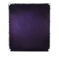 Manfrotto Lastolite LL LB7938 EzyFrame Vintage Background 2 x 2.3m Aubergine with frame