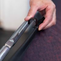 Manfrotto Lastolite LL LB7940  EzyFrame Vintage Background 2 x 2.3m Crimson with frame