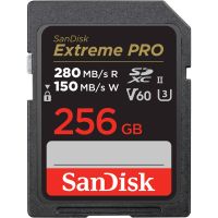 SanDisk Extreme PRO SDXC UHS-II 256GB 280MB/s V60 (SDSDXEP-256G)