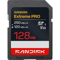 SanDisk Extreme PRO SDXC UHS-I 128GB 250MB/s V30 (SDSDXXJ-128G-GSCIN)