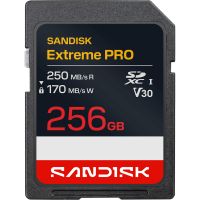 SanDisk Extreme PRO SDXC UHS-I 256GB 250MB/s V30 (SDSDXXJ-256G-GSCIN)