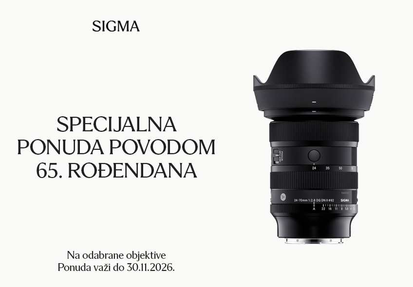 SIGMA 65 ANNIVERSARY CELEBRATION CASHBACK